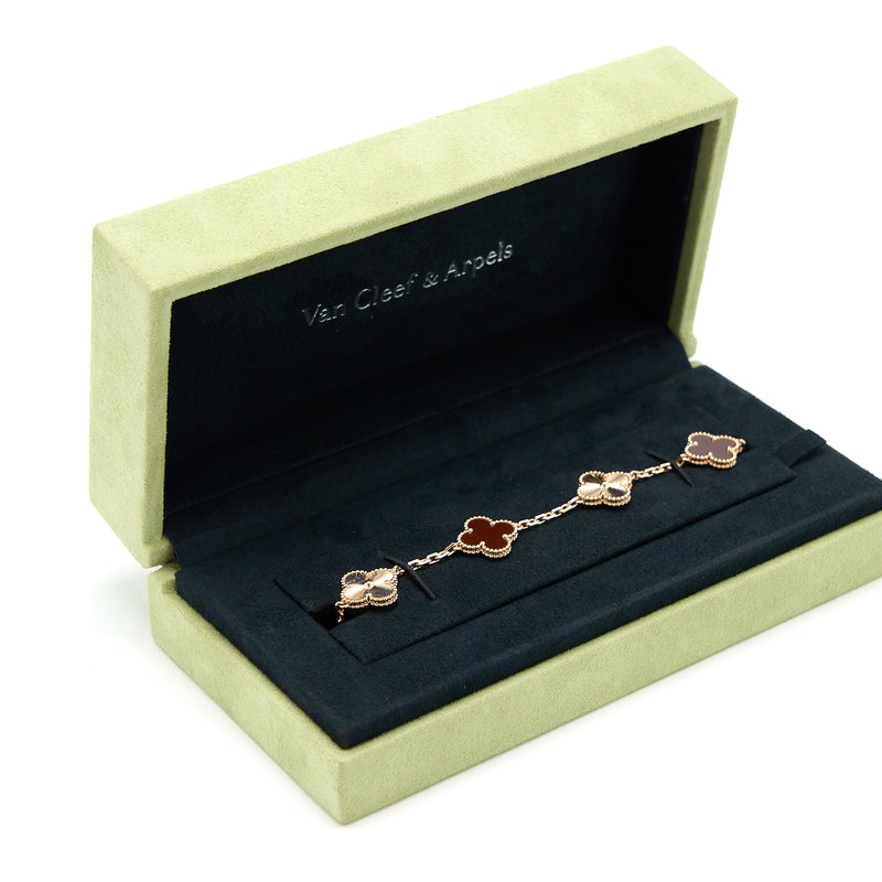 Rose gold bracelet van cleef - Gem