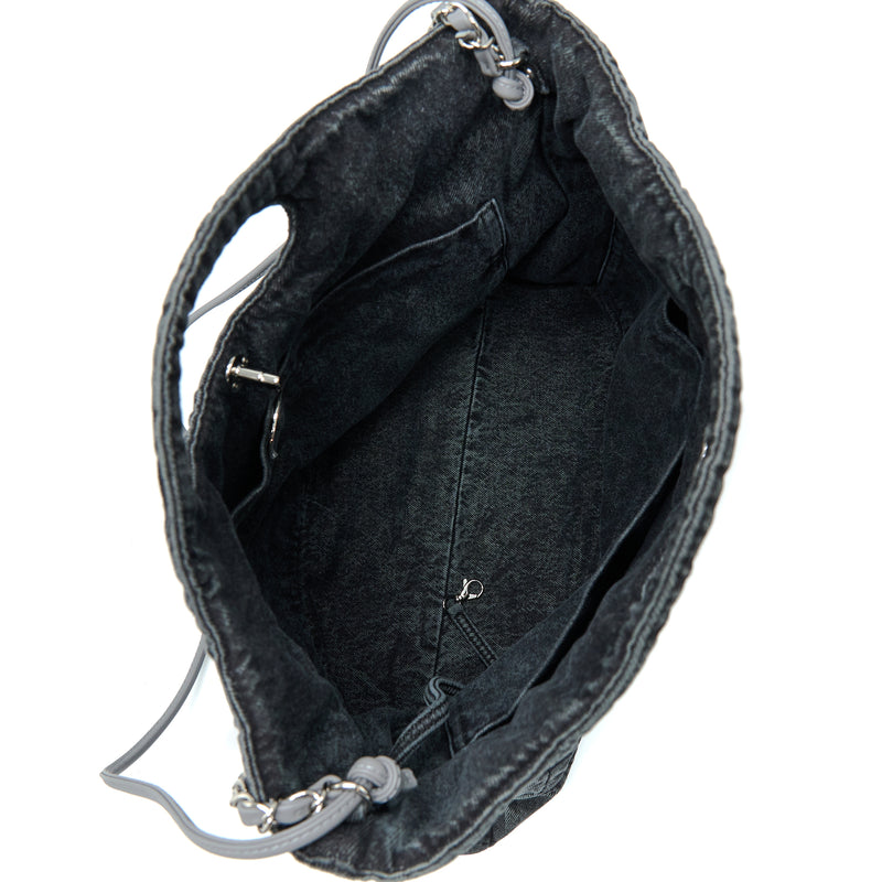 Chanel 31 Bag Danim Grey SHW