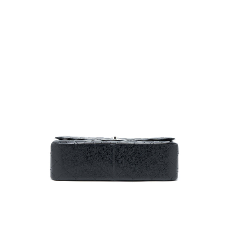Chanel Classic Jumbo Double Flap Bag Caviar Black SHW