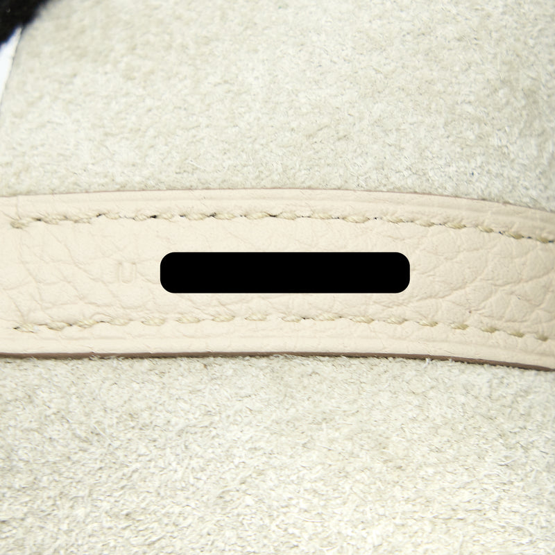 Hermes Picotin 18 Lock Bag Clemence Beton GHW Stamp U