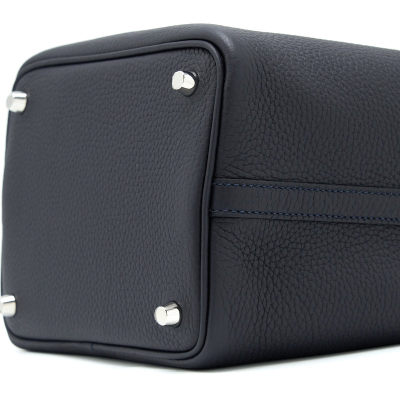 Hermes Picotin 18 Lock Bag Clemence Caban SHW Stamp U