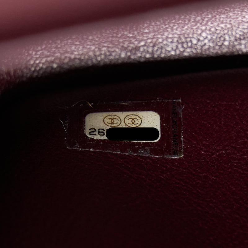 Chanel Jumbo Classic Double Flap Bag Caviar Black SHW