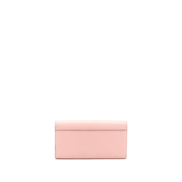 Louis Vuitton Sarah Wallet Monogram Empreinte Light Pink GHW