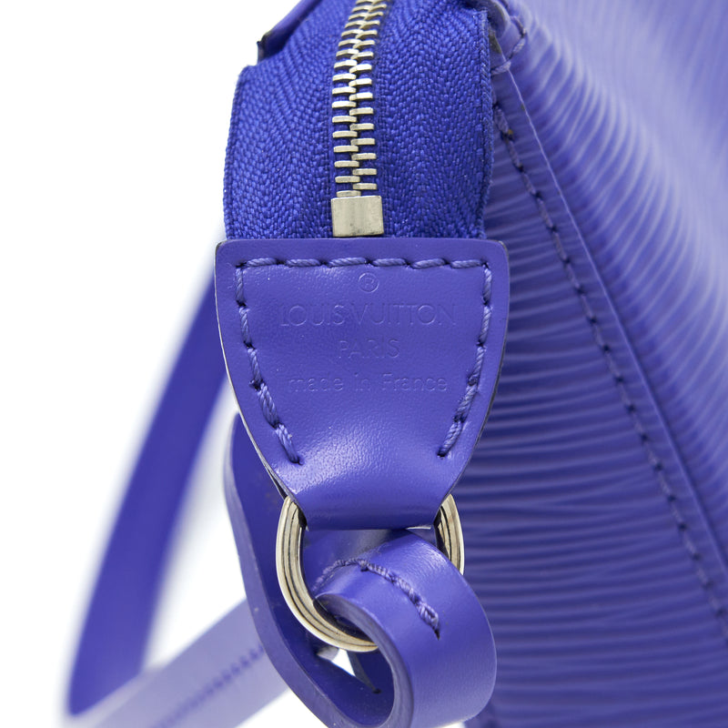 Louis Vuitton Vintage Pochette Accessories Epi leather Purple
