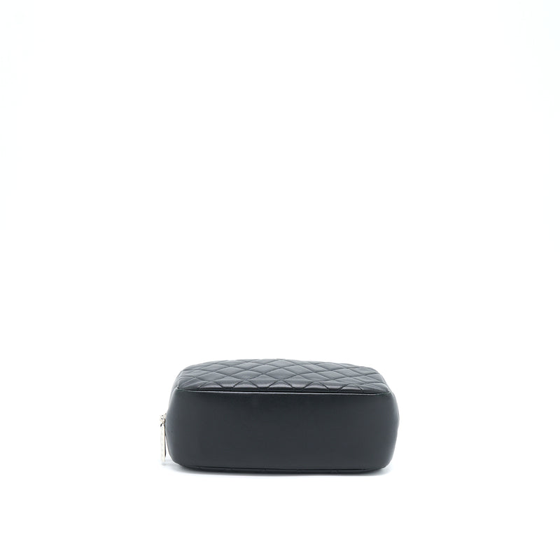 Chanel Camera Clutch Lambskin Black SHW