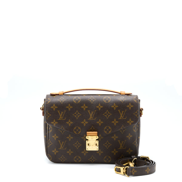 Louis Vuitton Pochette Metis Monogram Canvas GHW