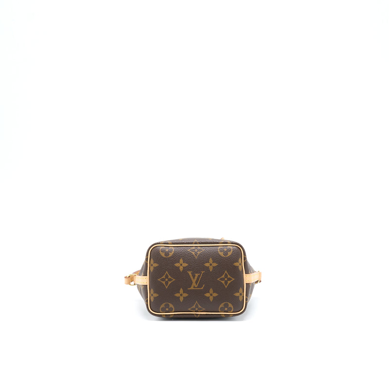 Louis Vuitton Nano Noe Monogram Canvas GHW