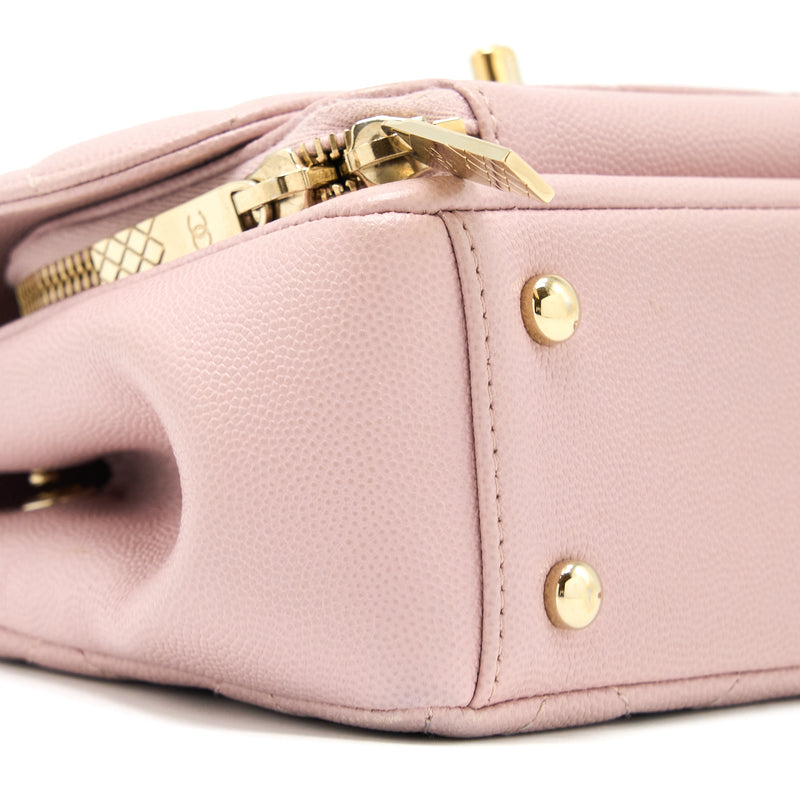Chanel Small Business Affinity Bag Caviar Light Pink LGHW
