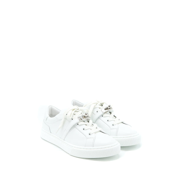 Hermes Size 37 Femme Day Sneaker White SHW