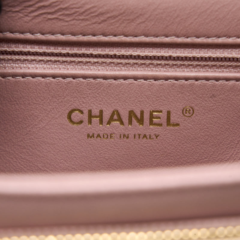Chanel Small Business Affinity Bag Caviar Light Pink LGHW