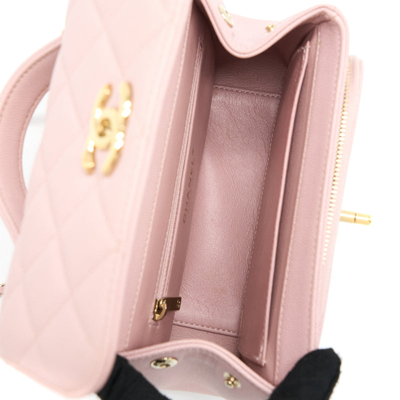 Chanel Small Business Affinity Bag Caviar Light Pink LGHW