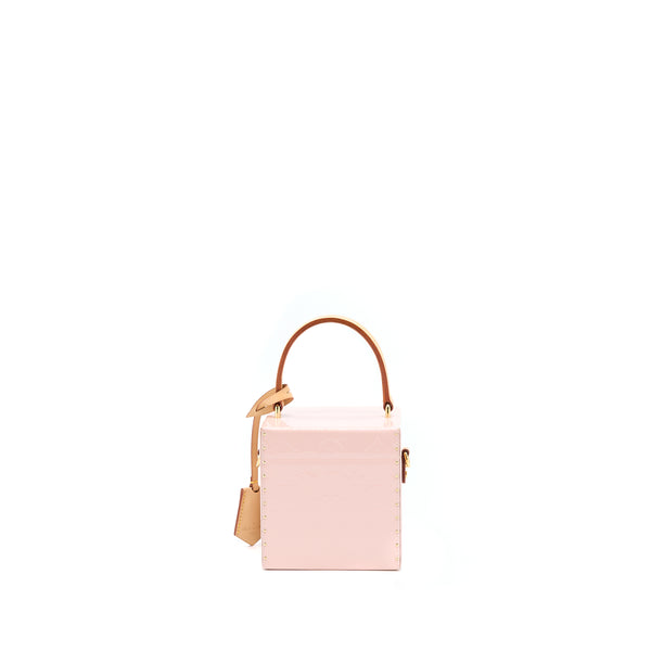 Louis Vuitton Bleecker Box Bag Vernis Pink GHW