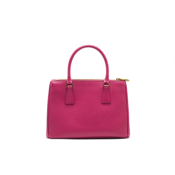 PRADA SAFFIANO TOTE BAG DARK PINK