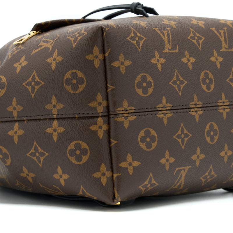 Louis Vuitton Brown Canvas Monogram Montsouris PM Backpack Louis