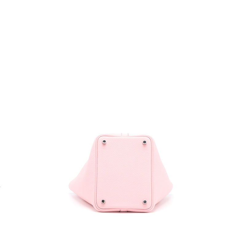 Hermes Picotin 18 Lock Bag Clemence 3Q Rose Sakura SHW Stamp U