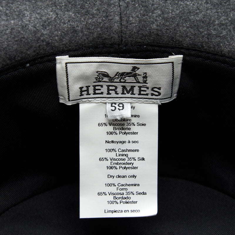 Hermes Debbie Charms Bucket Hat