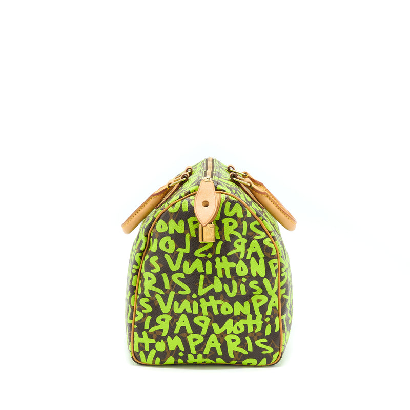 Louis Vuitton Speedy 30 Graffiti Stephen Sprouse Limited Edition With An Extra Strap