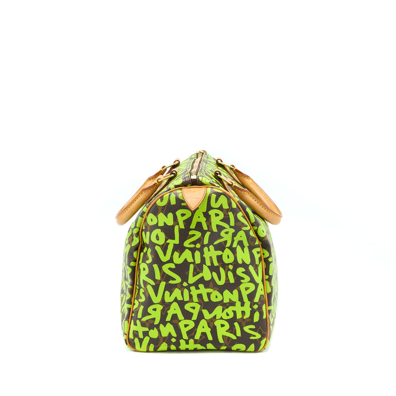 Louis Vuitton Speedy 30 Graffiti Stephen Sprouse Limited Edition With An Extra Strap