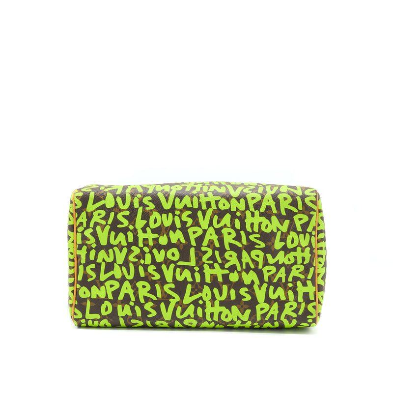 Louis Vuitton Speedy 30 Graffiti Stephen Sprouse Limited Edition With An Extra Strap