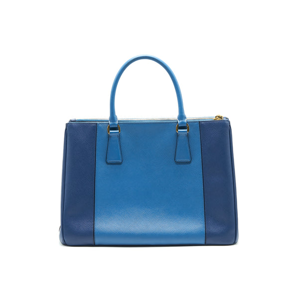 PRADA SAFFIANO TOTE BAG BLUE & NAVY