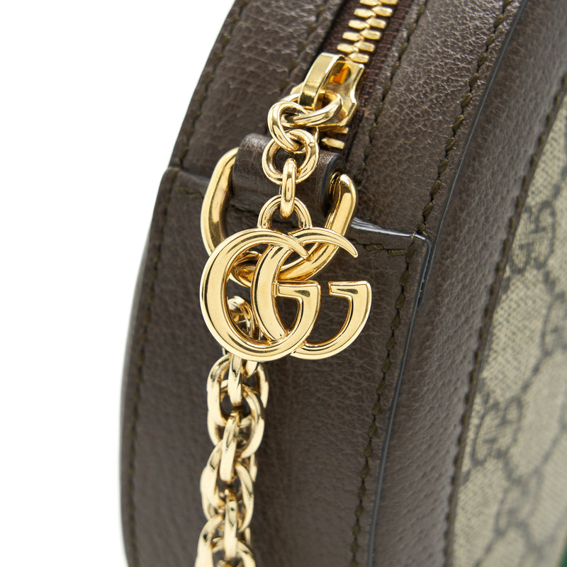 Gucci Mini ophidia GG Round Crossbody Bag