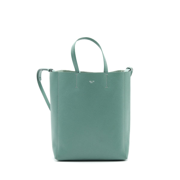 Celine Small Vertical Bucket Bag Deep Mint SHW