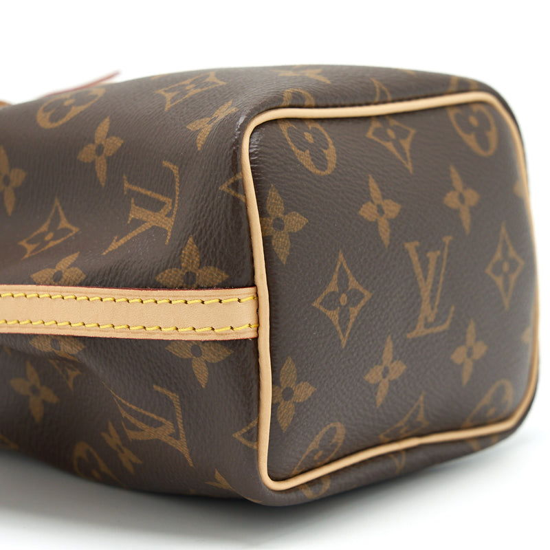 Louis Vuitton Nano Noe Monogram Canvas GHW