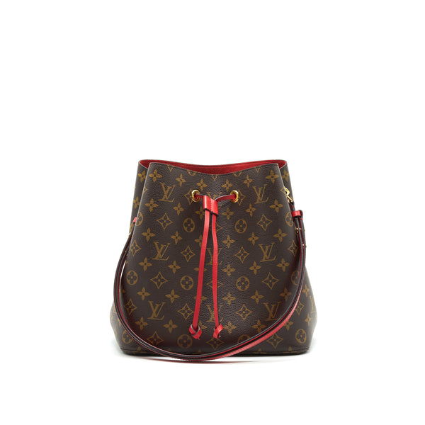 LOUIS VUITTON NEO NOE MONOGRAM CANVAS RED