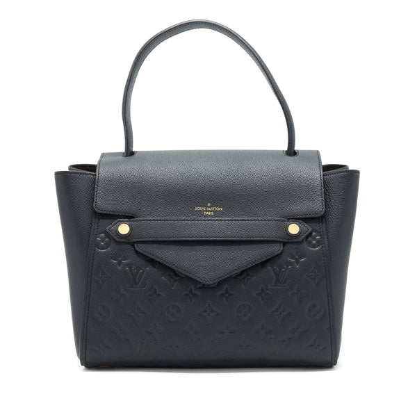 Louis Vuitton Black Monogram Empreinte Trocadero Handbag GHW