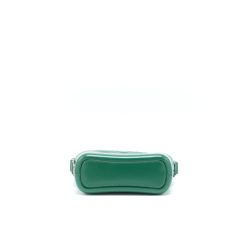Chanel Small Gabrielle Hobo Bag Green Multicolour Hardware