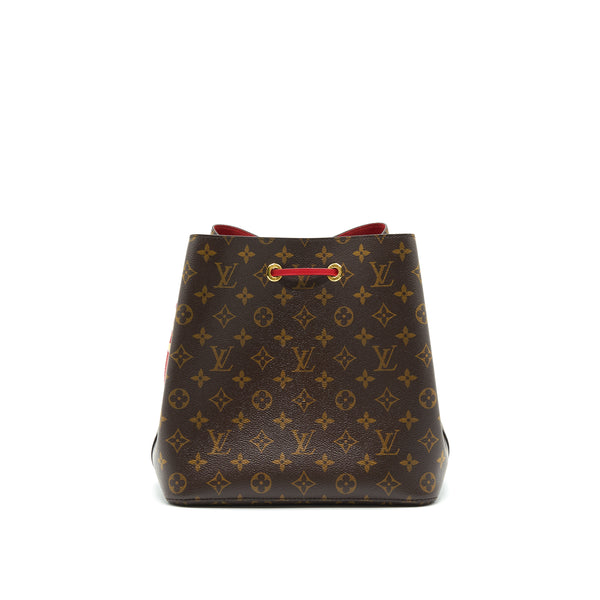 LOUIS VUITTON NEO NOE MONOGRAM CANVAS RED