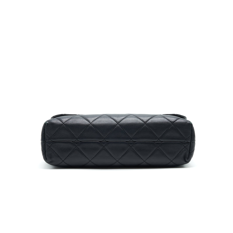 Chanel Flap Bag With Chain Large Black SHW