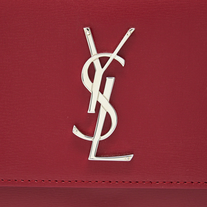 Saint Laurent/YSL Sunset Bag Calfskin Red SHW