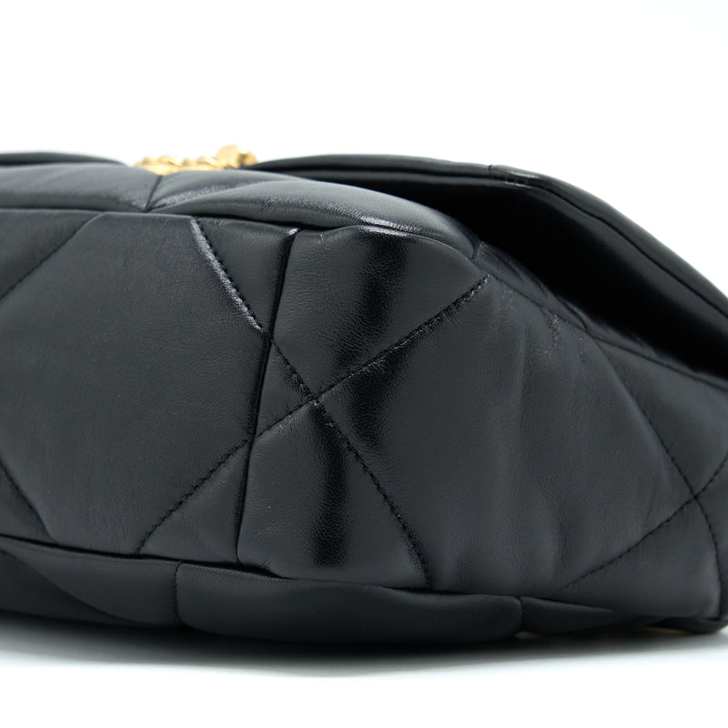 Chanel Small 19 Bag Lambskin Black Multicolour Hardware (Microchip)