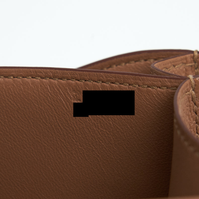 Hermes Mini Constance Chèvre Mysore 2J Quebracho RGHW Strap Z
