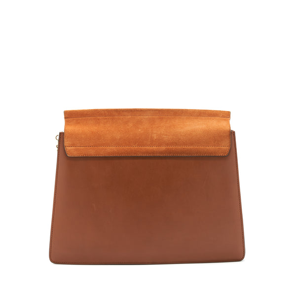 Chloe Faye Shoulder Bag Brown SHW