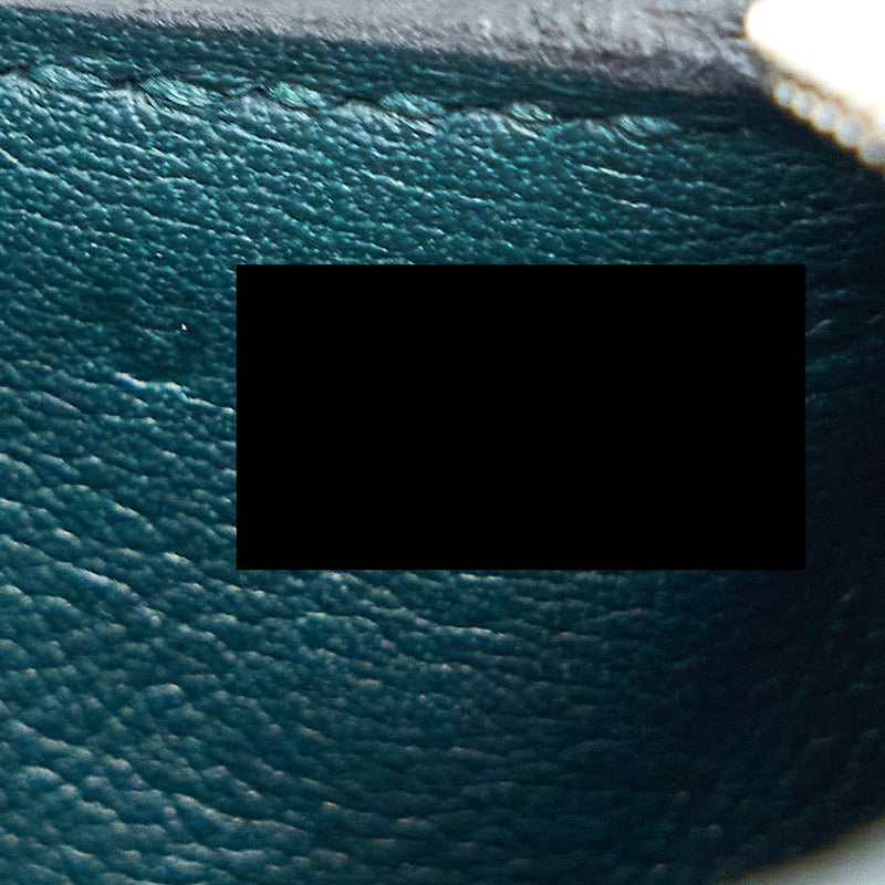 Hermes Mini Lindy Clemence Vert Cypres SHW Stamp U