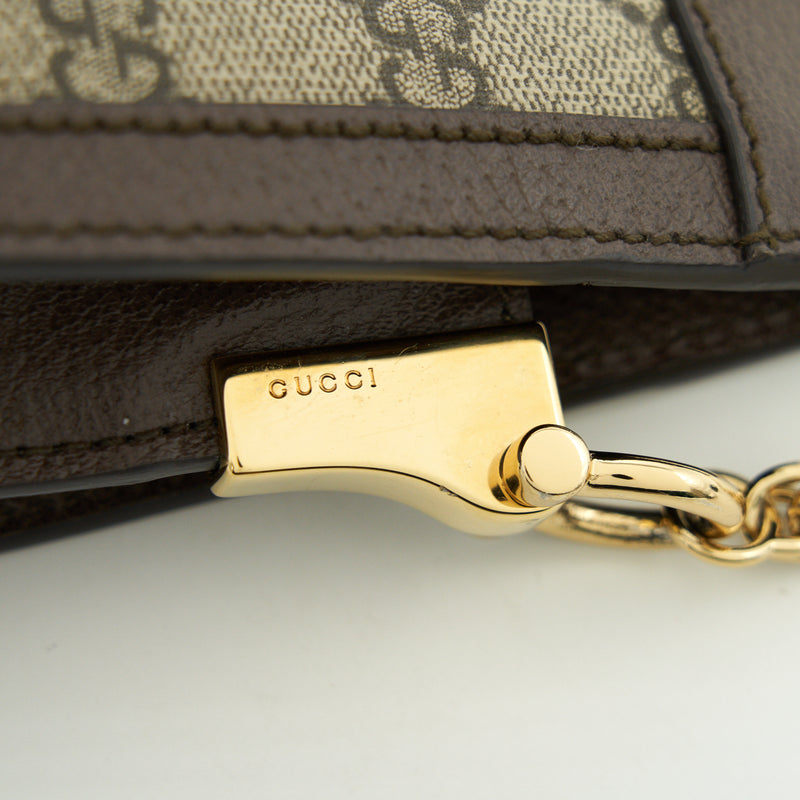 GUCCI OPHIDIA GG small shoulder bag