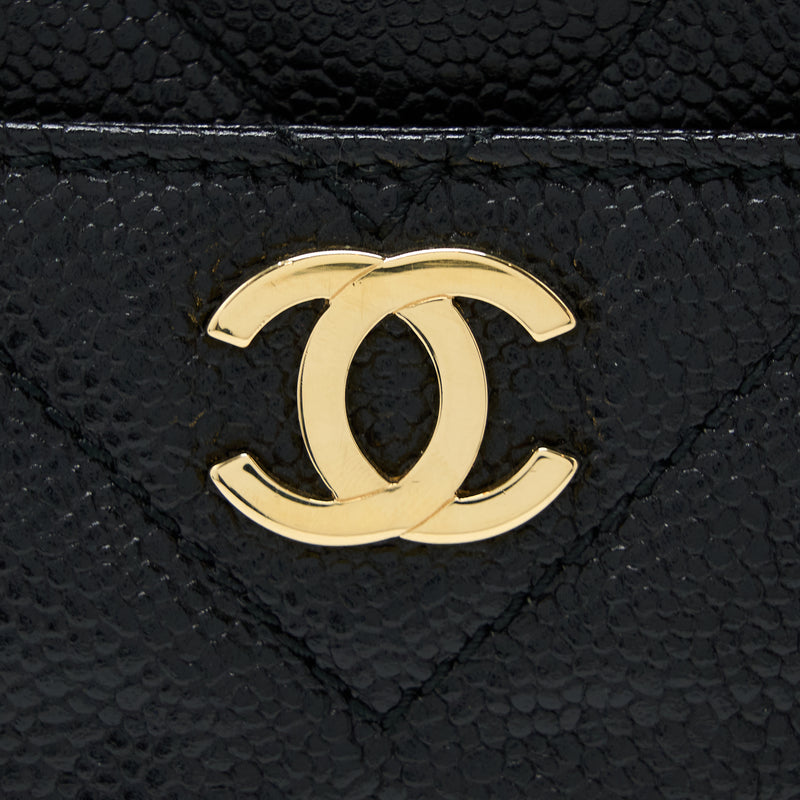 Chanel Vintage Camera Chevron Tote Bag Caviar Black GHW
