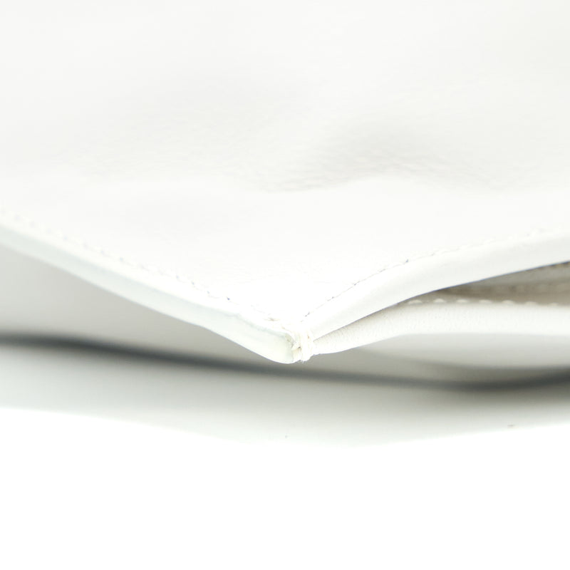 Bottega Veneta The Twist Mini Bag White GHW