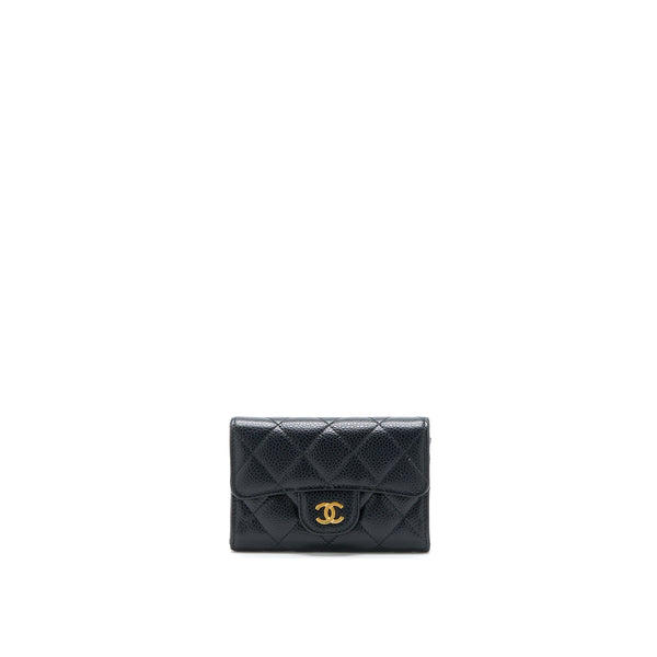 Chanel Classic Flap Cardholder Caviar Black GHW