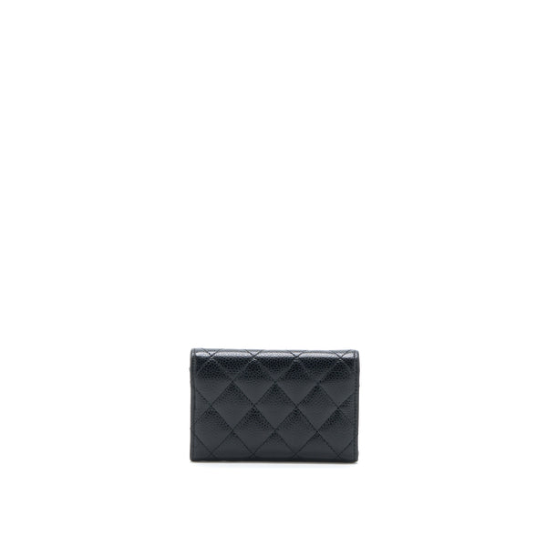 Chanel Classic Flap Cardholder Caviar Black GHW