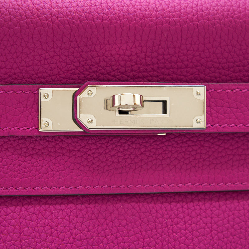 Hermes Kelly 28 Togo L3 Rose Purple SHW Stamp C