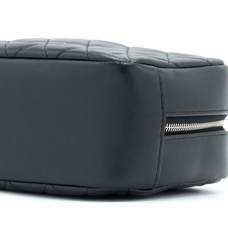 Chanel Camera Clutch Lambskin Black SHW