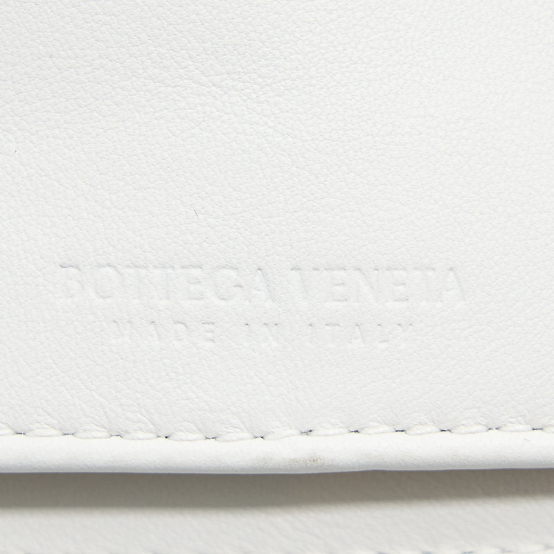 Bottega Veneta The Twist Mini Bag White GHW