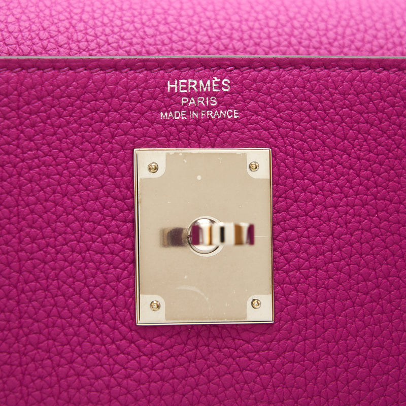 Hermes Kelly 28 Togo L3 Rose Purple SHW Stamp C