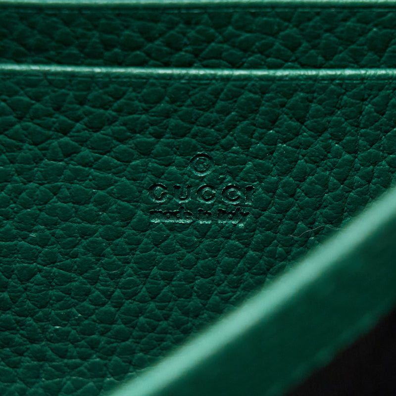 Gucci Mini Dionysus Wallet On Chain Green Multicolour Hardware