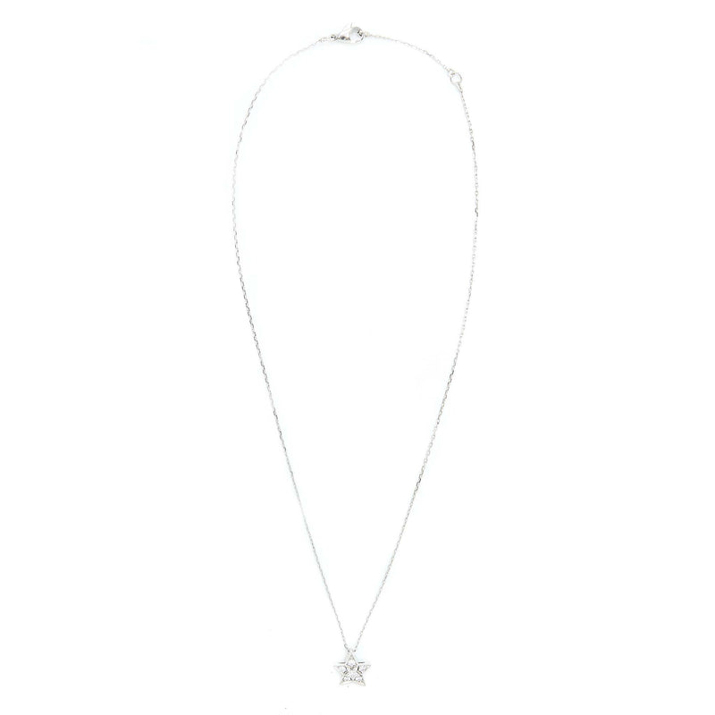 Chanel Small Version Comete Geode Necklace White Gold Diamonds