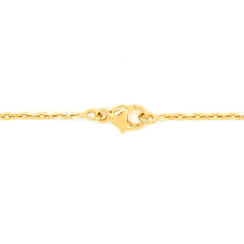 Hermes Pop H Pendant Necklace Black Gold Tone