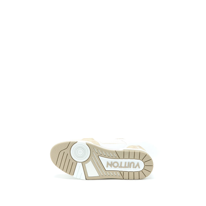 Louis Vuitton Size 9 Trainer Sneaker Monogram Denim Beige